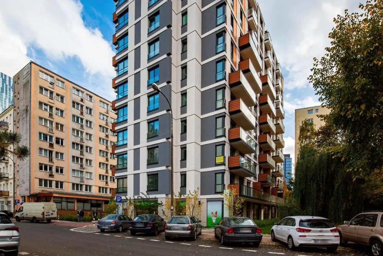 Golden Apartments Warsaw - Luxury Building With Terrace On The Roof - Sienna Str